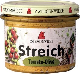 Zwergenwiese Tomate Olive Streich 180g