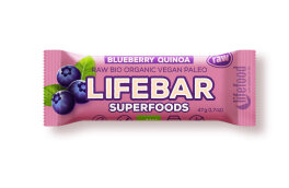 Lifefood Bio Lifebar plus Blaubeere und Quinoa 47g