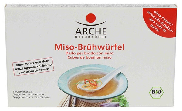 Arche Naturküche Miso-Brühwürfel 80g