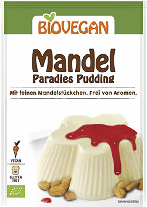 Biovegan Bio Mandel Paradies Pudding 43g