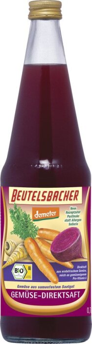 Beutelsbacher Gemüsesaft Direktsaft 700ml Bio