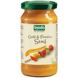 Byodo Grill & Fondue Senf Bio 200ml