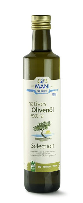 Mani Bläuel Olivenöl, nativ extra 500ml