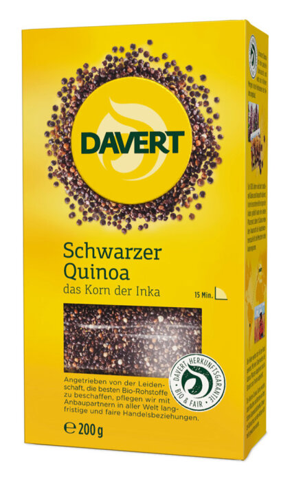 Davert Schwarzer Quinoa, 200g