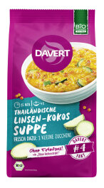 Davert Thailändische Linsen-Kokos-Suppe 170g