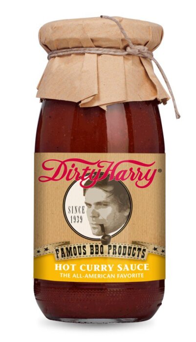Dirty Harry Hot Curry Sauce BIOLAND 250ml