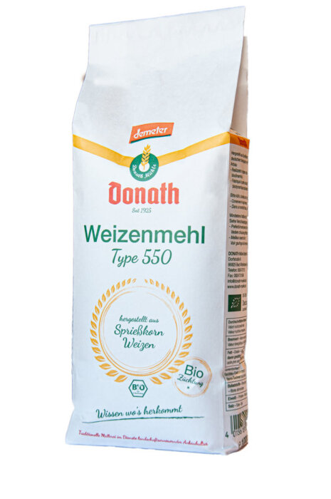 Donath Weizenmehl 550 demeter 1kg