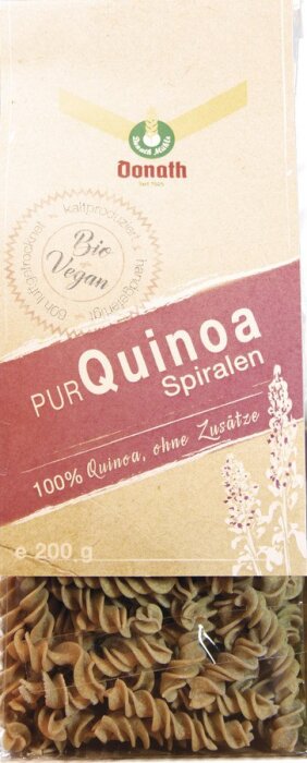 Donath Quinoa-PUR Spiralen 200g