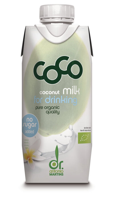 Dr. Antonio Martins Coco Milk for Drinking Pur 330ml Bio
