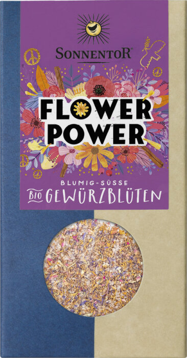Sonnentor Bio Flower Power Gewürz-Blüten Tüte 35g