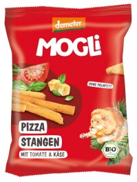 Mogli Knabber Gebäck - Pizza Stangen mit Käse...