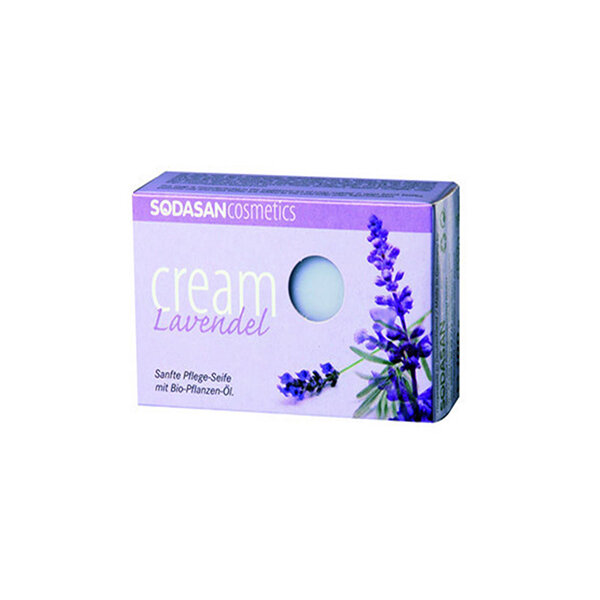 Sodasan Cream Seife Lavendel 100g