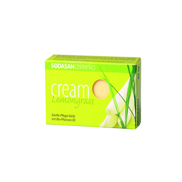 Sodasan Cream Seife Lemongrass 100g