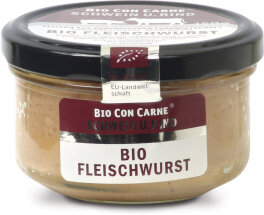 Bio Con Carne Fleischwurst im Glas 150g