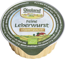 Ökoland Feine Leberwurst 50g