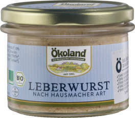 Ökoland Leberwurst Hausmacher Art Gourmet...