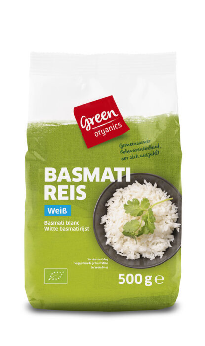 greenorganics Basmati Reis weiß 500g