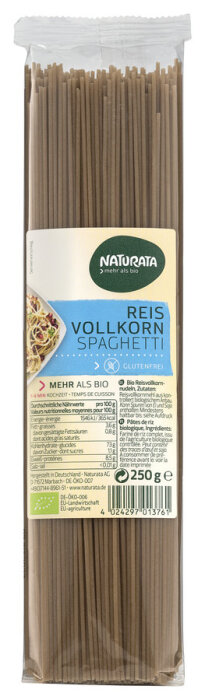 Naturata Reis Vollkorn Spaghetti 250g Bio