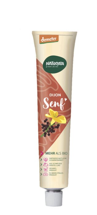 Naturata Dijon-Senf, Tube, demeter 100ml Bio