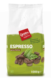 greenorganics Espresso ganze Bohne 1kg