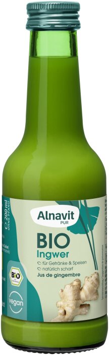 Alnavit Bio Ingwer Saft 200ml