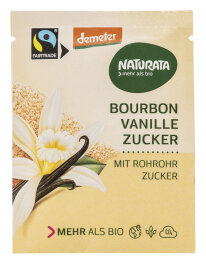 Naturata Bourbon-Vanillezucker, demeter, 8g Bio