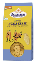 Sommer Bio Dinkel Rübli-Kekse 150g