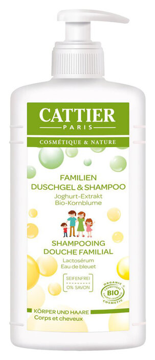 Cattier Familien Duschgel & Shampoo 500ml