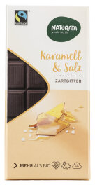 Naturata Chocolat Caramel-Sel Fairtrade Bio 100g