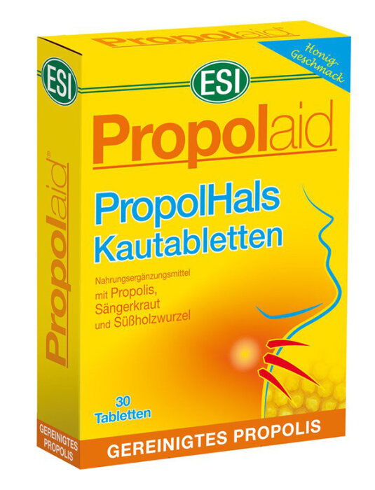 ESI Propolaid PropolHals Kautabletten 30St