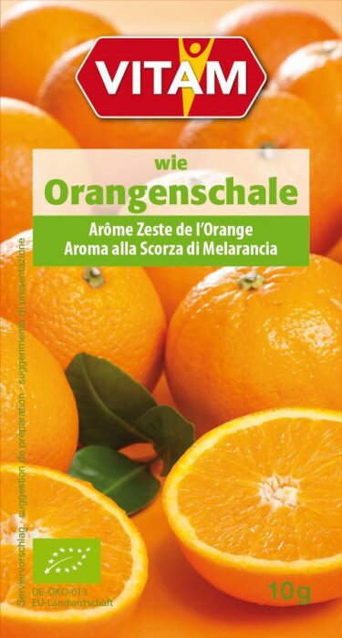 Vitam Orangenschalen-Aroma 10g