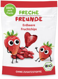 erdb&auml;r Freche Freunde Fruchtchips Erdbeere 12g