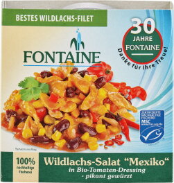 Fontaine Wildlachs-Salat Mexiko 200g Bio