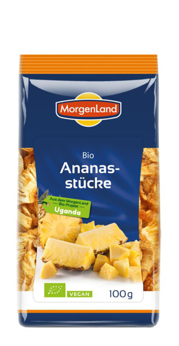 Morgenland Ananas Stücke 100g