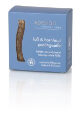Apeiron Fuß & Hornhaut Peeling-Seif 100g