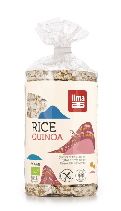 Lima Bio Reiswaffeln mit Quinoa 100g