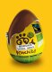 Ponchito Bio und Fairtrade Vollmilchschokoladenei mit Überraschung 20g