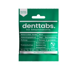 DENTTABS-Zahnputztabletten Denttabs fluoridfrei