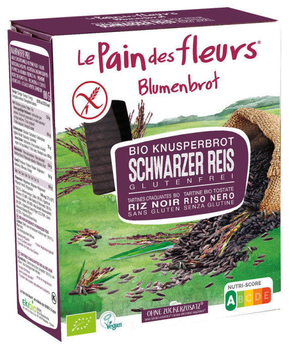 Blumenbrot - Le Pain des Fleurs - Schwarzer Reis 150g