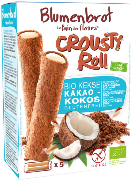 Blumenbrot - Le Pain des Fleurs - Crousty Roll Kakao-Kokos 125g