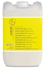 Sonett Waschmittel ColorMint &amp; Lemon 20l