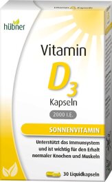Hübner Vitamin D3 Kapseln 0,36kg