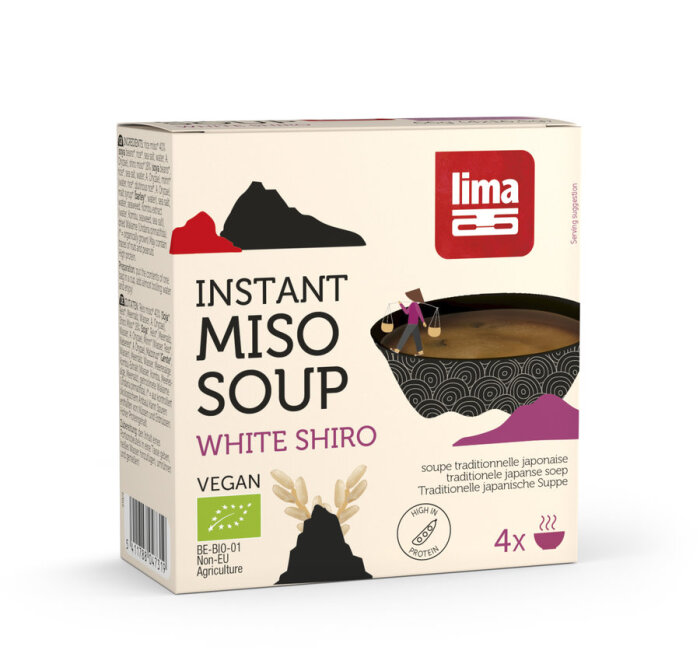 Lima Bio Instant White Shiro Miso Soup 60g