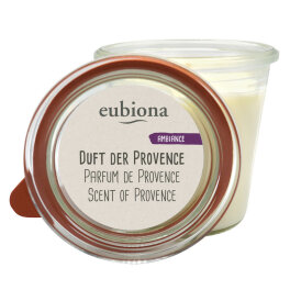 eubiona Duftkerze Glas Duft der Provence