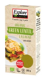 Explore Cuisine Lasagne aus grünen Linsen 250g Bio