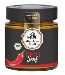 Münchner Kindl Chili Senf 125ml Bio