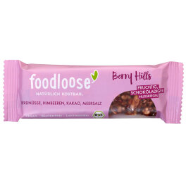 foodloose Bio-Nussriegel Himbeere/Schoko 35g