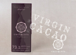 Chocqlate Bio Virgin Schokolade Pfeffer 70g