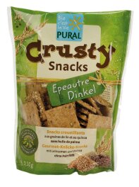 Pural Bio Crusty Snacks Dinkel 110g