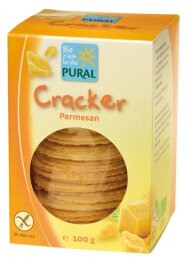 Pural Cracker Parmesan 100g Bio